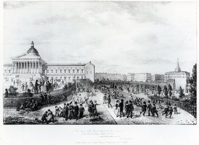 University College School, London, 1835 von George Snr Scharf